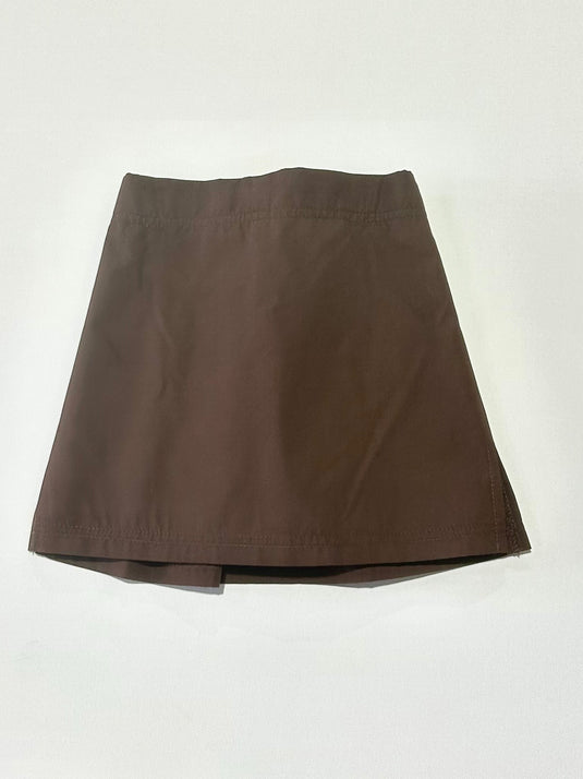 EW Pull On Skort Brown