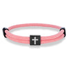Twisted Rope Cross Bracelet