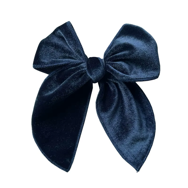 Load image into Gallery viewer, Velvet Sailor Bows
