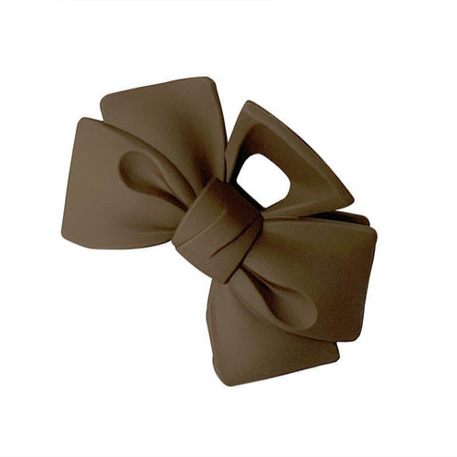 Brown Bow Clip