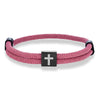 Twisted Rope Cross Bracelet