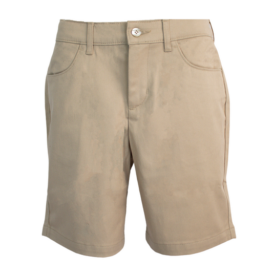 Tulane Girls Stretch Twill Shorts Khaki 5 Jr