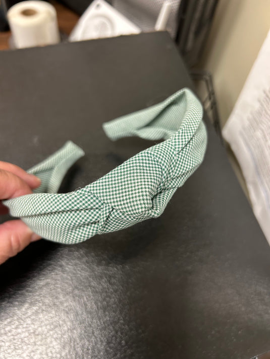 Hair Accessories Forest Micro Gingham