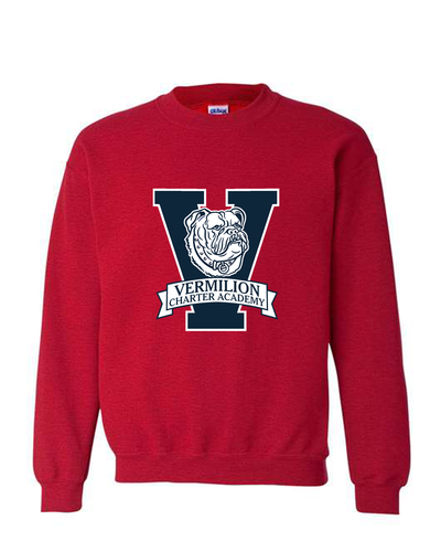 VCAHS Crew Sweatshirt Red