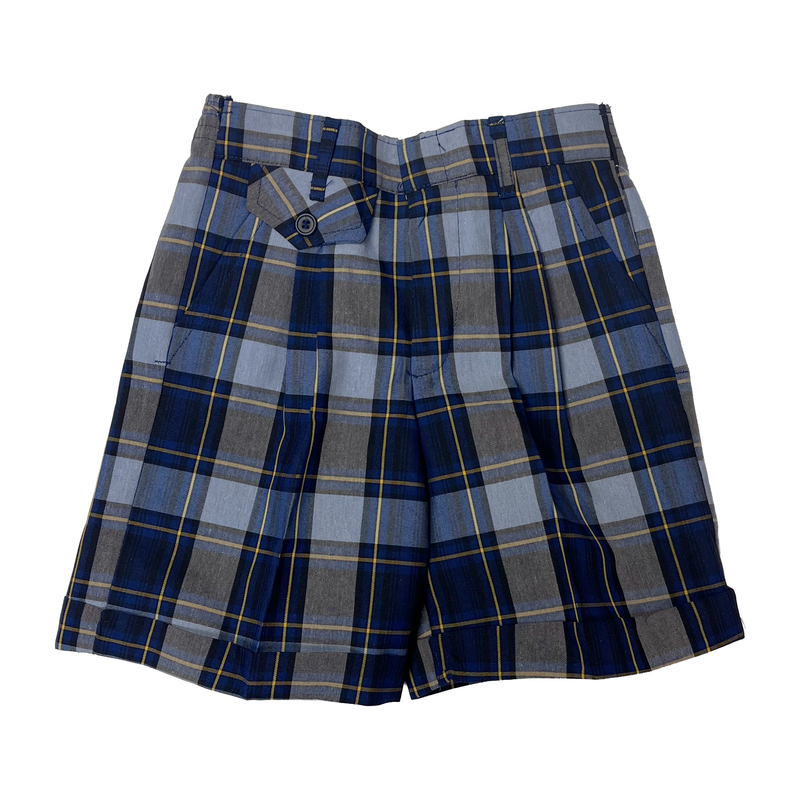 Load image into Gallery viewer, Pleated Shorts Plaid 57
