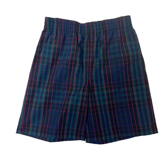 EW Pull On Shorts Plaid 19