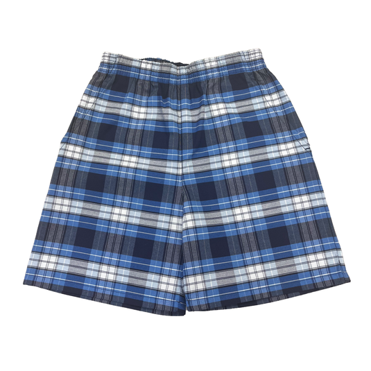 Pull On Shorts Plaid 76