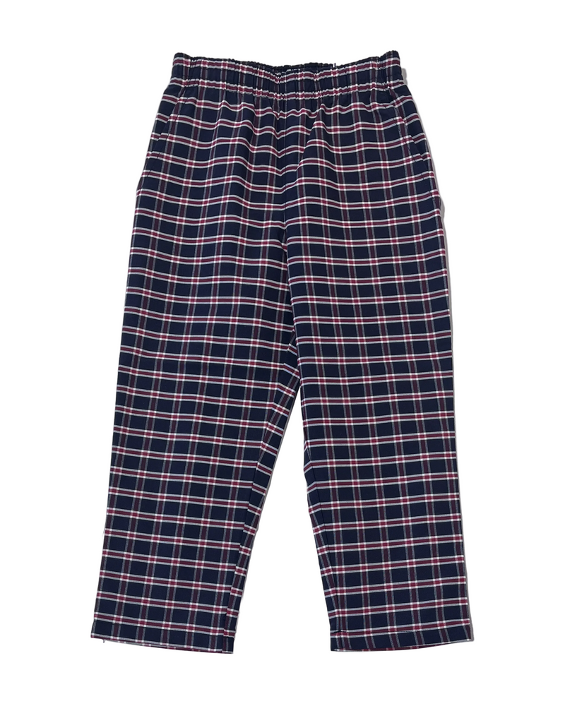 Load image into Gallery viewer, Pull On Pants Plaid 3C
