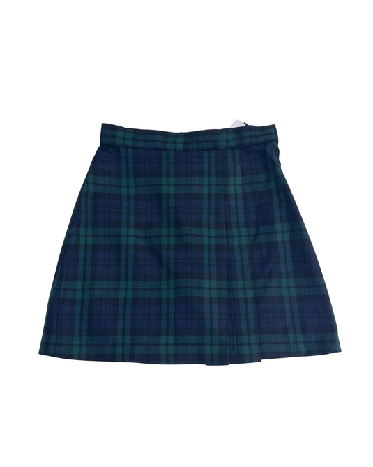 Double Pleat Skort Plaid 189