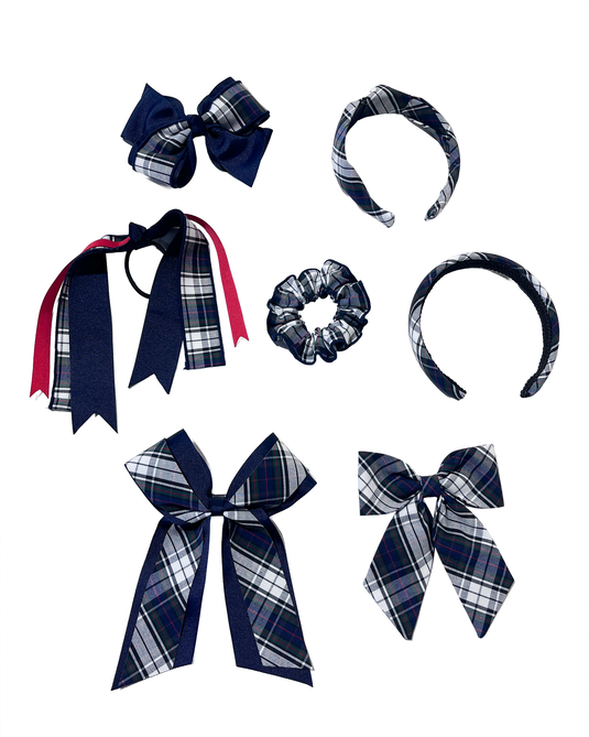 Hair Accessories SBS Plaid