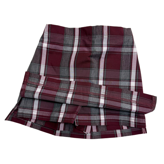 Pull On Skort Plaid 54