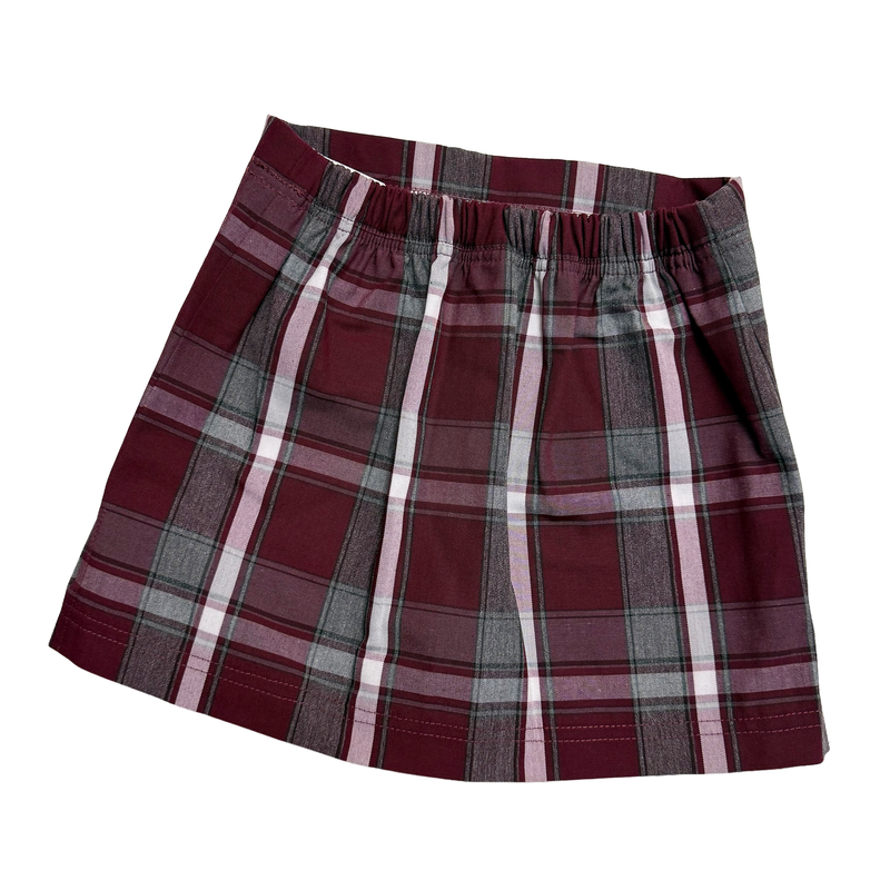 Load image into Gallery viewer, Pull On Skort Plaid 54
