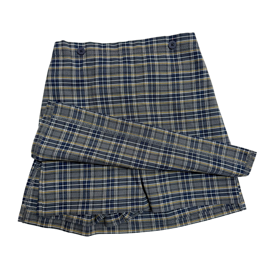 EW Pull On Skort Plaid 42