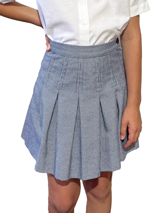 A+ Pleated Skirt Plaid 03N