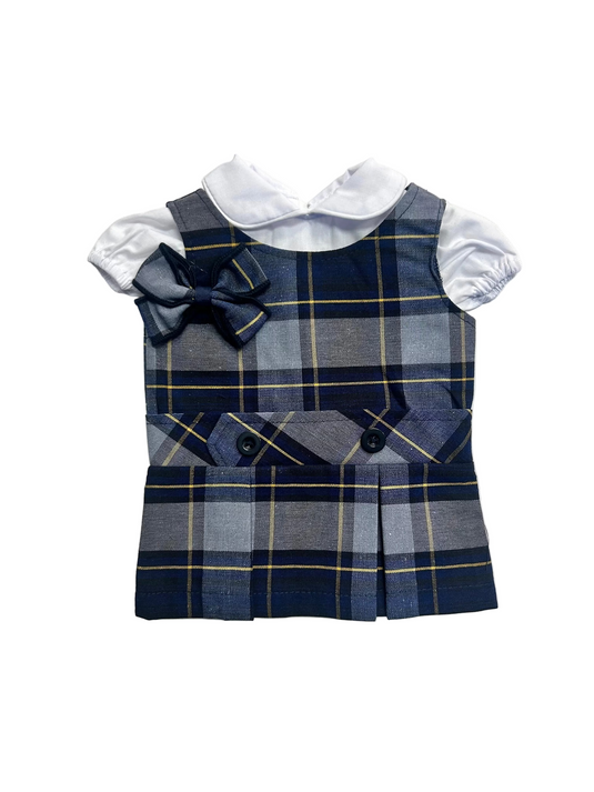 Doll Jumper Set Plaid 57