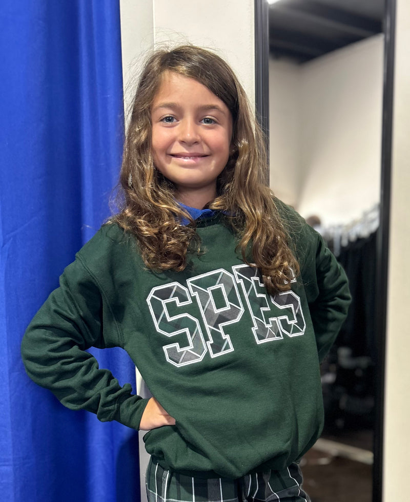 Load image into Gallery viewer, Custom Appliqued Letter Sweatshirt
