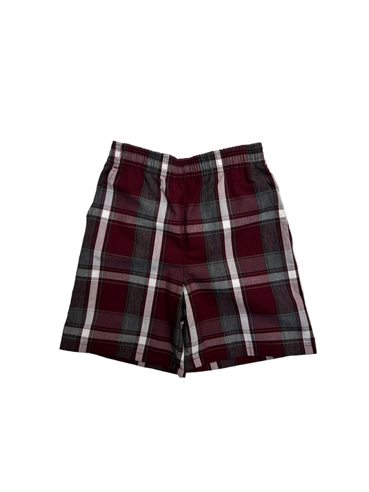 EW Pull On Shorts Plaid 54