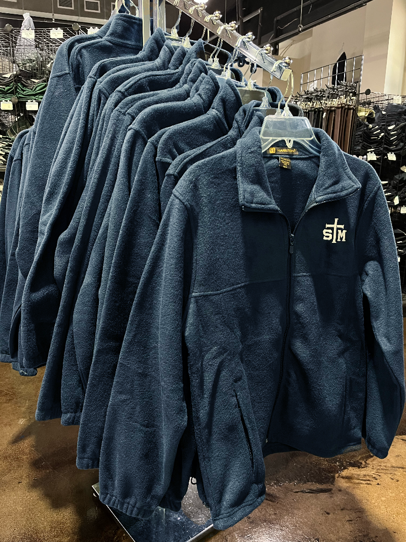 Load image into Gallery viewer, HR Fleece Jacket Navy Full Zip
