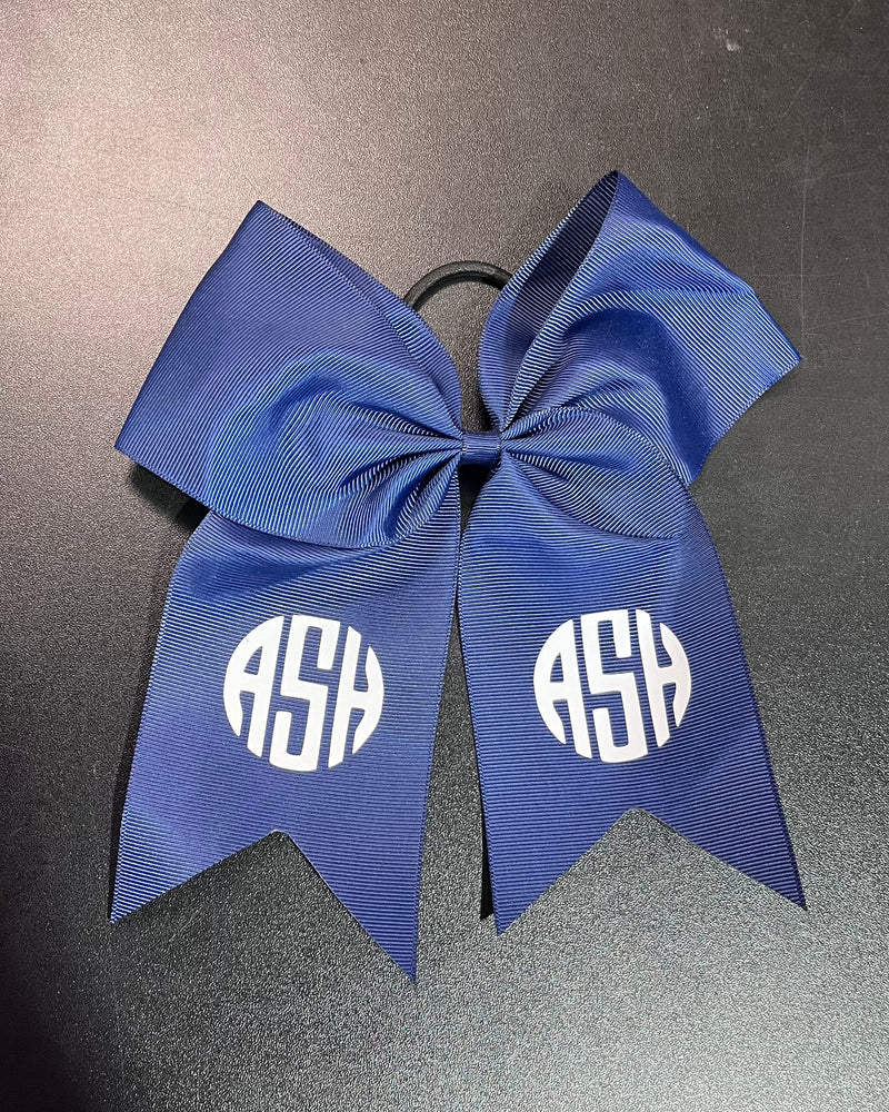 Load image into Gallery viewer, Applique Letter Hair Bows
