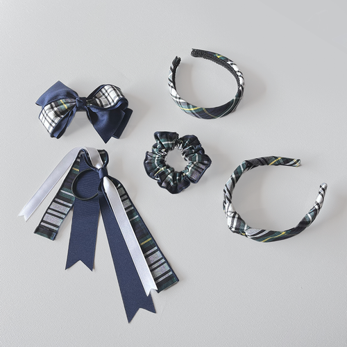 Hair Accessories Plaid 35