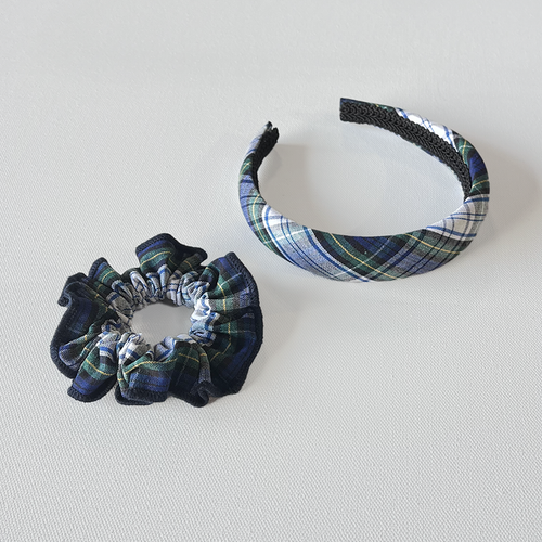 Hair Accessories Plaid 80