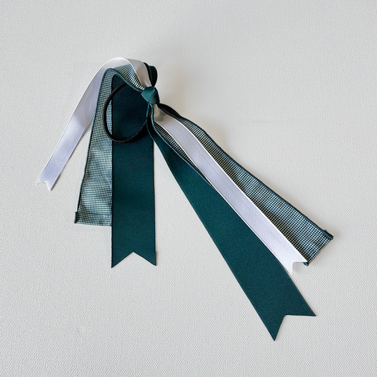 Hair Accessories Forest Micro Gingham
