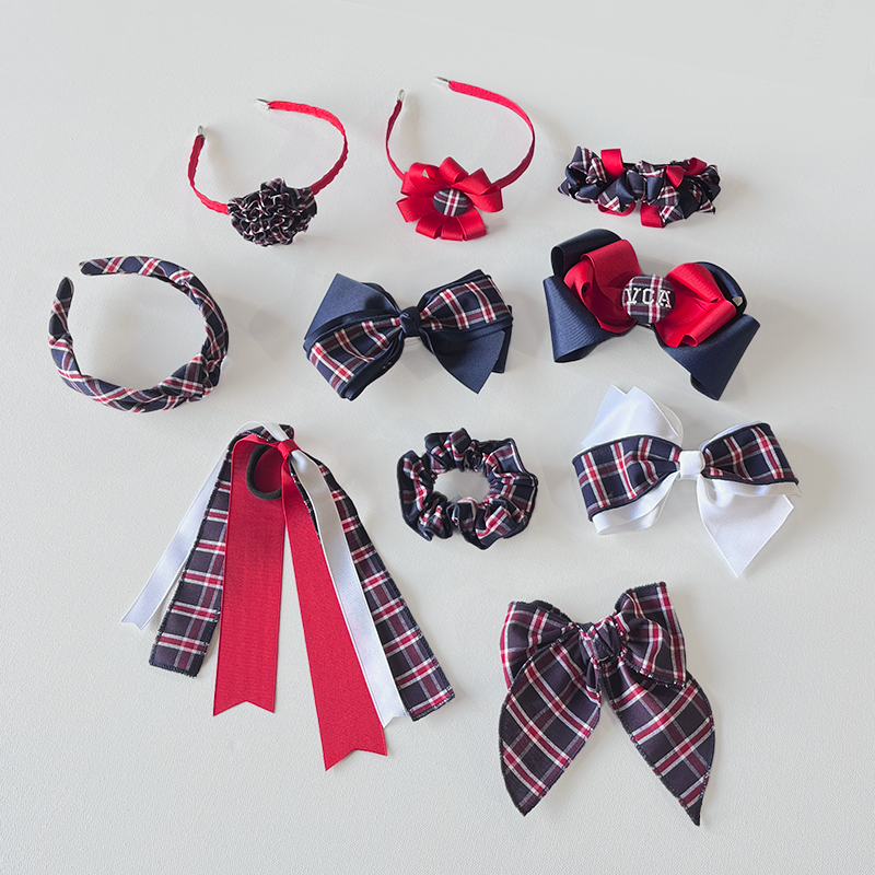 Load image into Gallery viewer, Hair Accessories Plaid 3C
