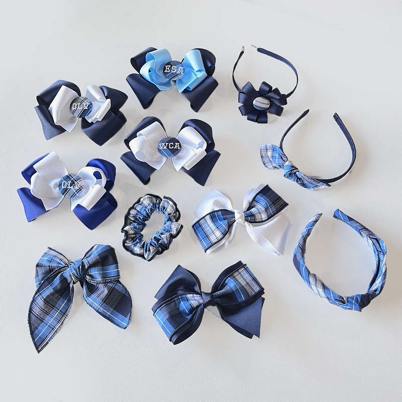 Load image into Gallery viewer, Hair Accessories Plaid 76
