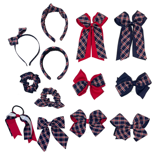 Hair Accessories Plaid 3C