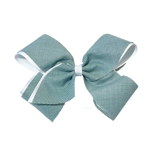 Hair Accessories Forest Micro Gingham