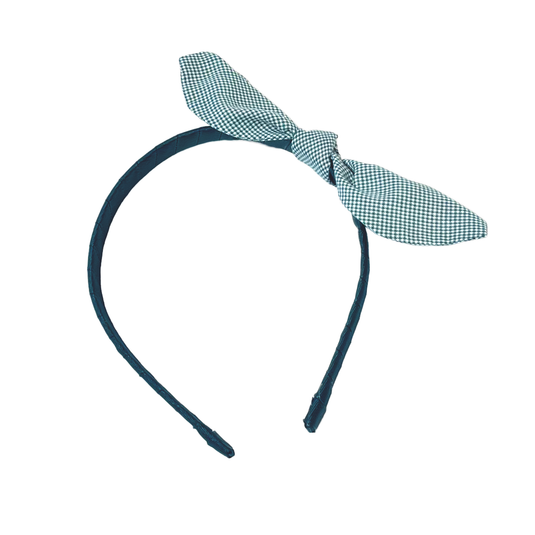 Hair Accessories Forest Micro Gingham