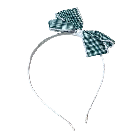 Hair Accessories Forest Micro Gingham