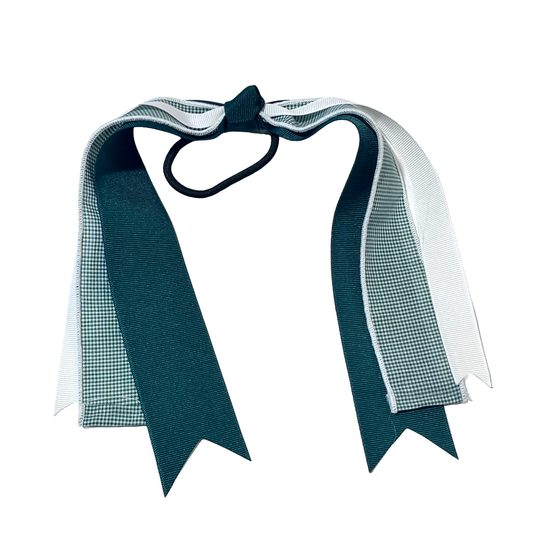 Hair Accessories Forest Micro Gingham