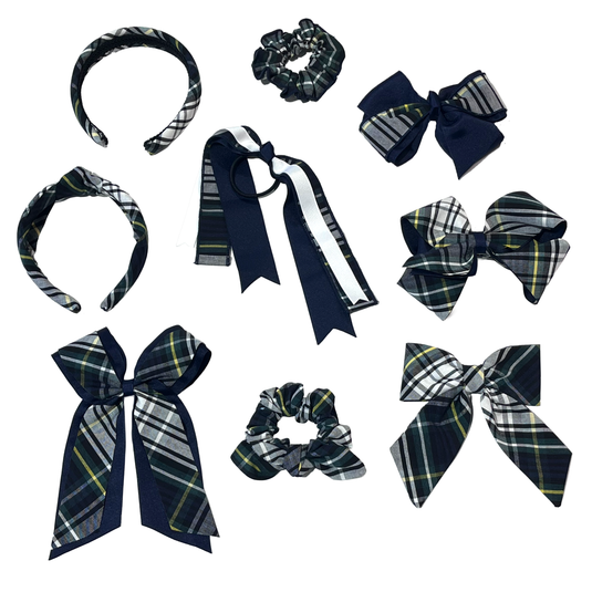 Hair Accessories Plaid 35