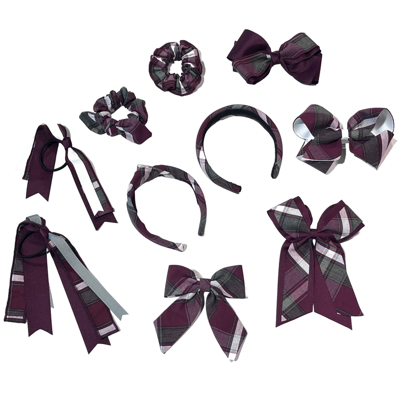 Load image into Gallery viewer, Hair Accessories Plaid 54
