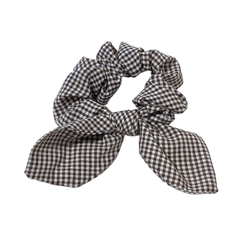 Load image into Gallery viewer, Hair Accessories Brown Gingham
