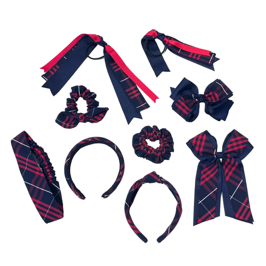 Hair Accessories Plaid 37