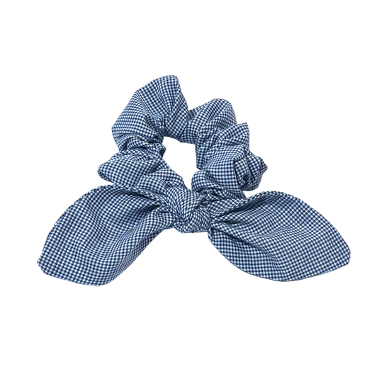Hair Accessories Navy Micro Gingham