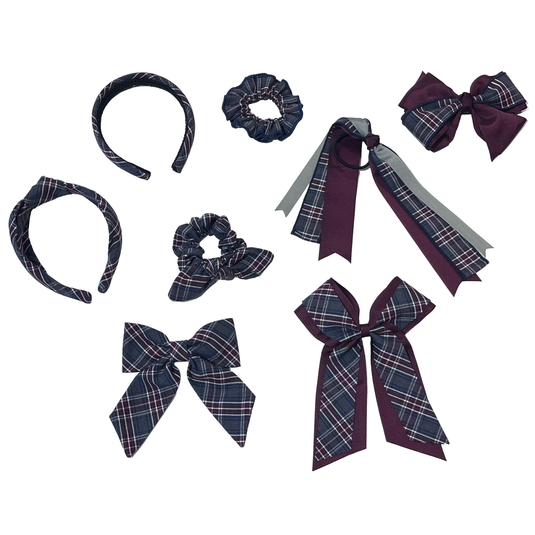 Hair Accessories Plaid 6T