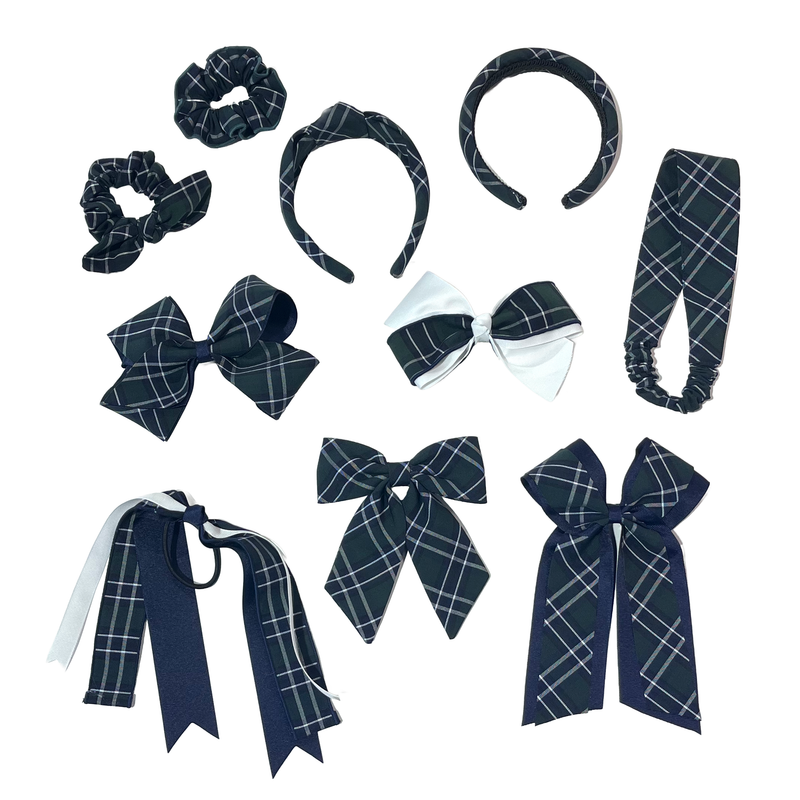 Load image into Gallery viewer, Hair Accessories Plaid 475
