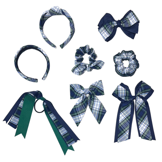 Hair Accessories Plaid 80