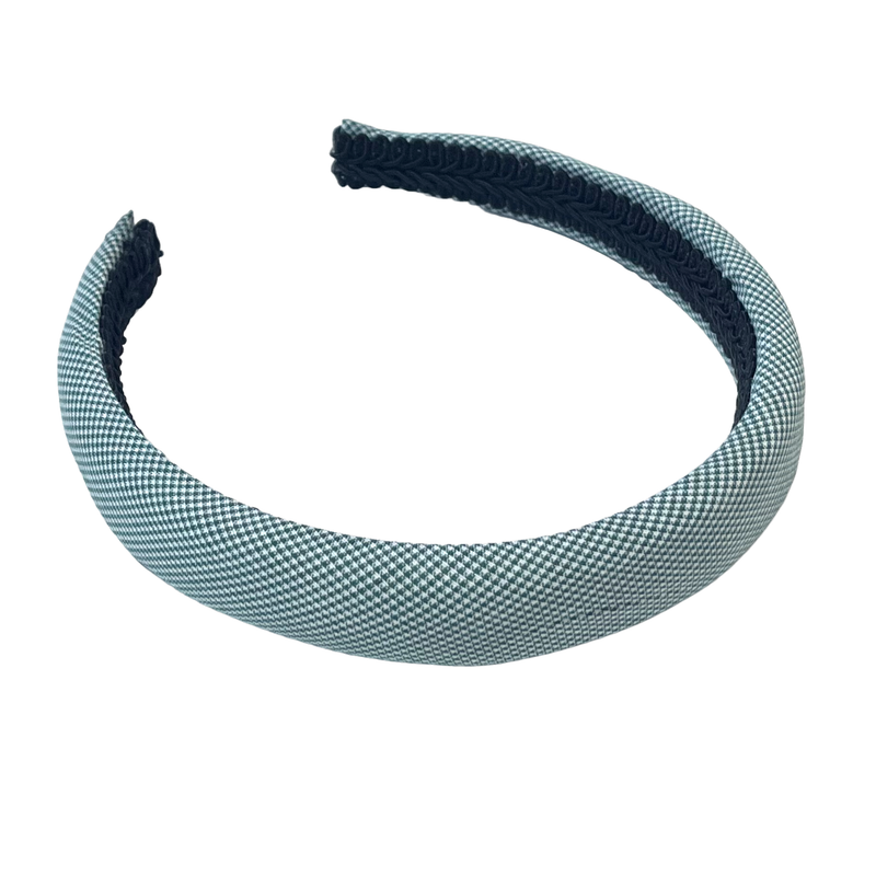 Load image into Gallery viewer, Hair Accessories Forest Micro Gingham
