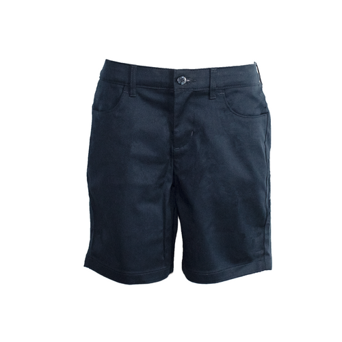 Tulane Girls Stretch Twill Shorts Navy