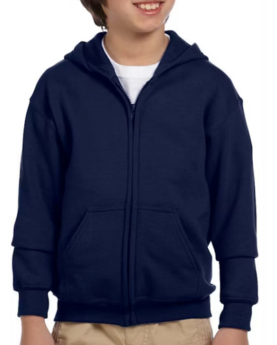 Full Zip Hoodie Navy