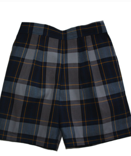 EW Pull On Shorts Plaid 57