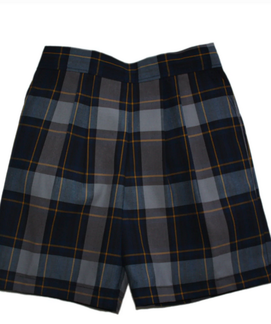 EW Pull On Shorts Plaid 57