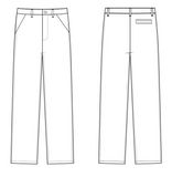 Tulane Boys Pants Narrow Leg Khaki