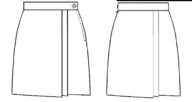 Load image into Gallery viewer, Double Pleat Skort Plaid 54
