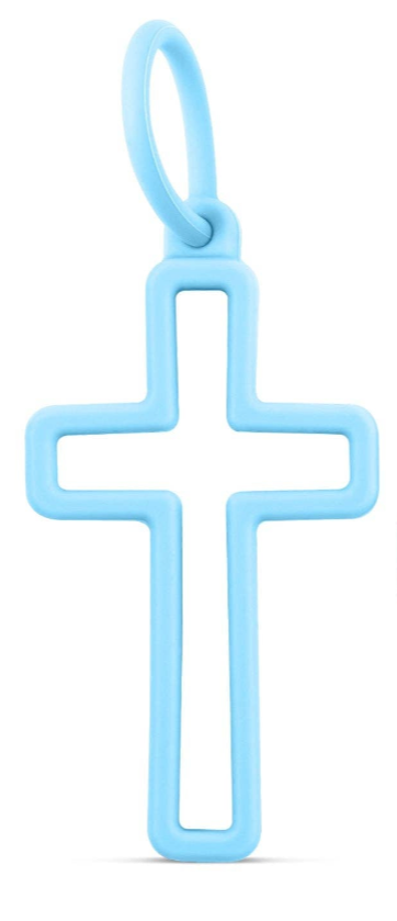 Cross Charm Keychain