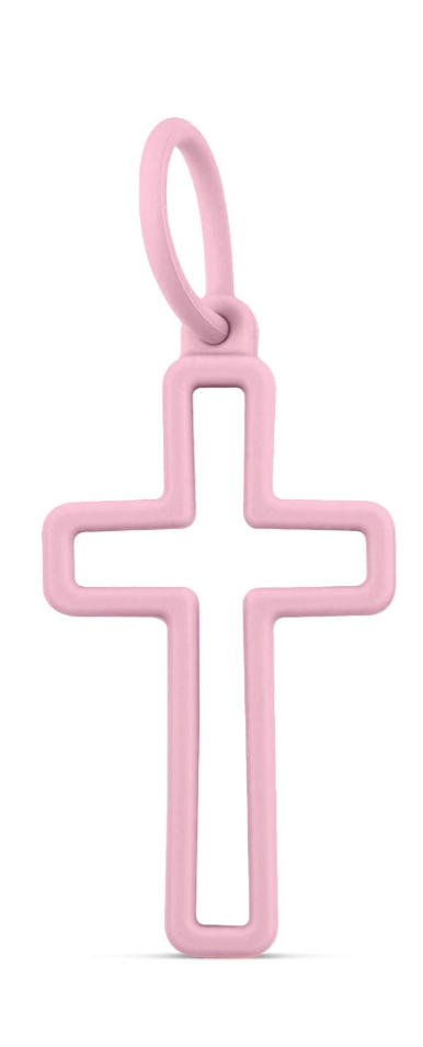 Cross Charm Keychain
